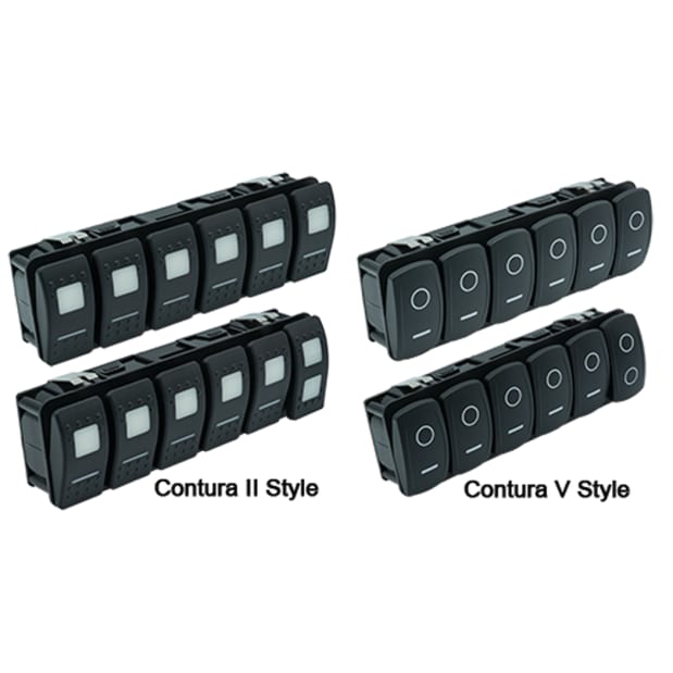VMM6 - Contura Series Digital Switch Module, 6 Rocker