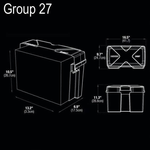 Snap-Top Battery Boxes | Fisheries Supply