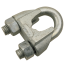 GALV. MALLEABLE WIRE ROPE CLIP 3/16