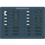 AC 2 Sources Selector + 9 Positions Circuit Breaker Panel