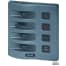 WeatherDeck Water Resistant Panels, 4 Position Breaker Panel Gray