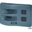 WeatherDeck Water Resistant Panels, 4 Position Breaker Panel Gray