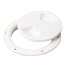 DECK PLATE WHITE STANDARD 4IN