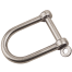 3/16IN 316SS WIDE D SHACKLE