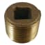 Bronze Countersunk Pipe Plugs