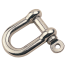 STAINLESS (316) D SHACKLE 3/16IN