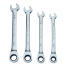 7 PIECE COMBO RATCHETING WRENCH SET