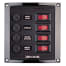 4 & 6-Gang Rocker Switch DC Fuse Panel