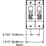 DC C-Series Double Pole Circuit Breakers