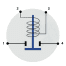 Diagram of Cole Hersee Standard Solenoid - 36V, 85A Continuous Duty