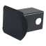 22751 of Curt Manufacturing 2" Black Steel Hitch Tube Cover