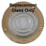 Rabetted Round Deck Prism Light - 7-3/4" Outside Diameter