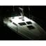 deck view of Dr LED Kevin X4 LED Spreader & Spot Light - White