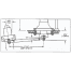 Dimensions of Edson Marine CD-i Geared Classic 402 Series Steering Pedestals - For Boats to 50 Feet