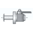 Diagram of Forespar Marelon Full Flow Seacock - Mushroom Thru Hull x Ball Valve x Female NPT - OEM