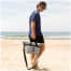 in use of Geckobrands 6L Tote Dry Bag Cooler