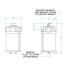 dia of Groco SD Series Extra Capacity Single Strainers