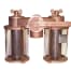 main view of Groco VD Series Vertical Duplex Bronze Strainers