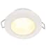 Hella EuroLED 75 3" Recessed Mount LED Down Light - Warm White, White Bezel