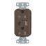 USB Charger Duplex Receptacles Type-C and Type A-C