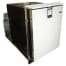 White Ice Maker - Low Profile, Stainless Steel, AC Only, Flush Mount, Side View