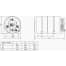 Dimensions of Isotherm Isotemp Spa 15, 20 and 25 Water Heaters