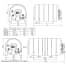 Dimensions of Isotherm Isotemp Spa 30 and 40 Water Heaters