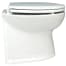 Deluxe Flush Toilet - 14" Seat, Straight Back