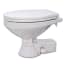 Quiet Flush Electric Toilet - Compact Bowl 12 or 24V
