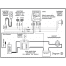 0052509 & 510 Wiring Diagram of Lewmar Windlass Contactor / Solenoids in Sealed Box - Dual Direction