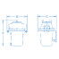 Universal Swivel Mount Sea Strainers