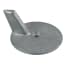 top of Martyr Yamaha Skeg Anodes - Zinc