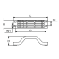 Dimensions of Martyr Yamaha Transom Handle Anode - Zinc