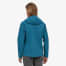 back of Patagonia Men's Calcite Jacket - Crater Blue