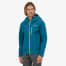 front of Patagonia Men's Calcite Jacket - Crater Blue