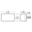 P2 Rectangular LED Marker/Clearance Light
