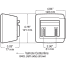 V941 Marker Light Kit, Rectangular, Submersible - Under 80"