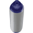 grey with blue tips of Polyform US Polyform F-Series Boat Fenders