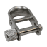 3/16" pin of Race-Lite 382 Short Style Dinghy Halyard Shackles - for Rope Halyards