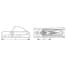 diagram of Sea-Dog Line Auto Release Racing Mini Cleat