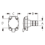 diagram of Sea-Dog Line Flip Top Gas Fill - Investment Cast Stainless