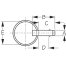 Dimensions of Sea-Dog Line Quick Release Fast Pins