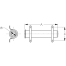 Side Mount Rod Holder - Plastic