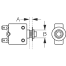 Thermal AC&frasl;DC Push-Button Re-Set Circuit Breaker