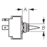 420108 dia of Sea-Dog Line Toggle Switch On/Off SPDT