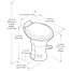 Dometic 310 Series Standard Height Toilet