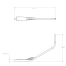 Dimensions of Seaview Modular Light or GPS Bar - for Larger Open Array Radars to 6 ft