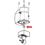 Location of Side-Power (SLEIPNER) Retaining Ring / Circlip for Shearpin - for SE30 & SE40 Thrusters