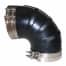 Trident Marine Hose & Propane TRL-90 Series 90 Degree High Temp Black Rubber Exhaust Elbows