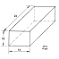 Dimensions of Trionic Corp 14 Gallon Long Rectangular Water or Holding Tank